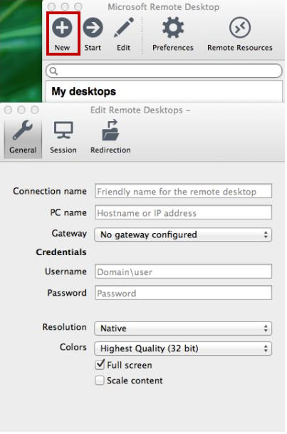 microsoft remote desktop mac connection client for mac